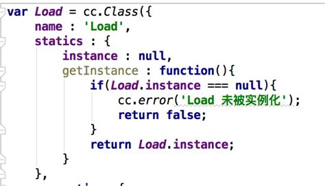 创建 cc Class 类提示 Can not instantiate CCClass Load with arguments