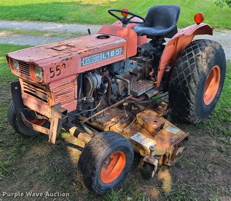 Kubota L185 tractor in Leeton, MO | Item IJ9042 sold | Purple Wave