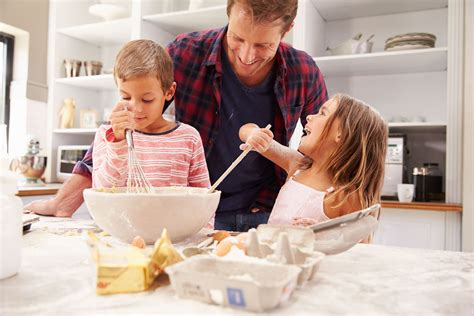 Cocinar con Niños una Actividad para toda la Familia