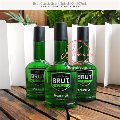 【new】 Brut Classic Scent Splash On 207ml Essence Of A Man Sold Per Bottle Lazada Ph