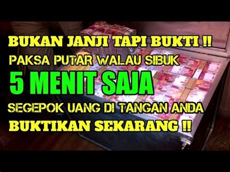 Merinding Uang Bisa Datang Dalam Hitungan Menit Rezeki Datang Dari