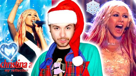 Christina Aguilera Christmas Time My Reflection Concert [reaction] Youtube