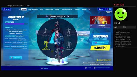 Live Fortnite Game Abo Venez Jouer YouTube