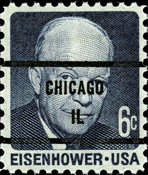 Modern U S Stamps Scott C Dwight D Eisenhower Pane Vb