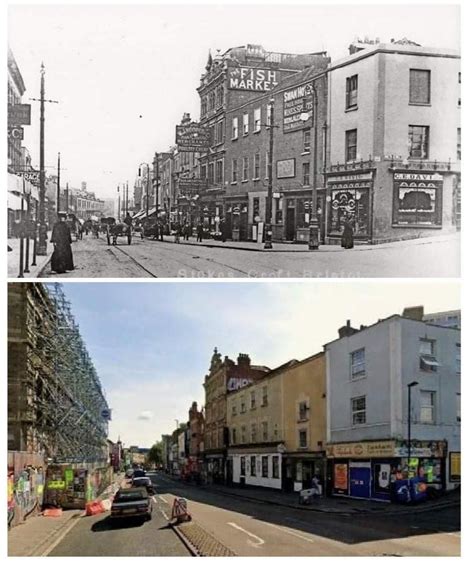 View Of Stokes Croft At The Bottom Of Nine Tree Hill Montpelier