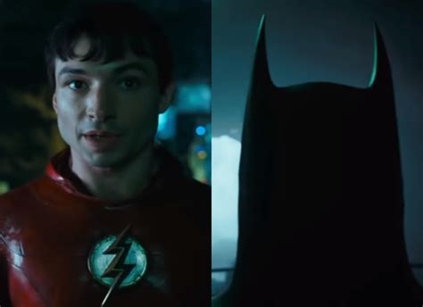 First Teaser Of The Flash Sees Ezra Miller Meet Michael Keatons Batman In Multiverse