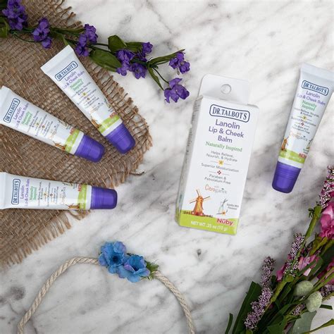 4-Count 0.35-Oz Dr. Talbot's Lanolin Lip & Cheek Balm for Baby (Vanilla