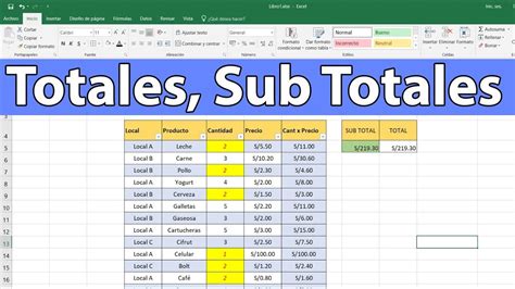 Formula Para Sacar Un Total En Excel Image To U