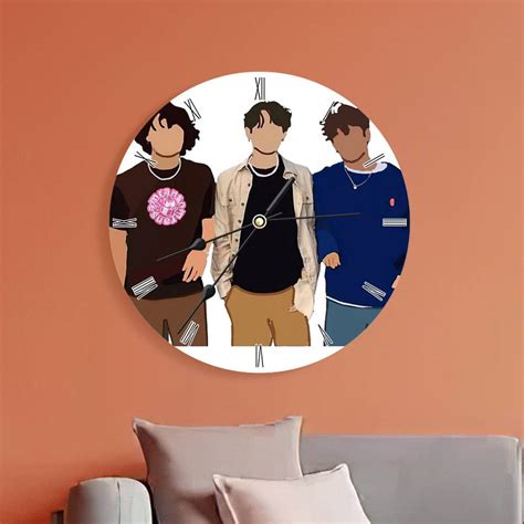 Sturniolo Triplets Round Wall Clock Home Decor Wall Clock T For