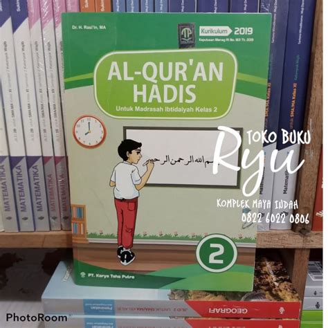 Buku Al Quran Hadis Mi Kelas K Toha Putra Lazada Indonesia