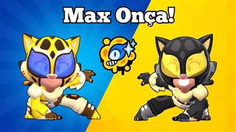 Comprei As Skins Max On A E Max Pantera Brawl Stars Youtube