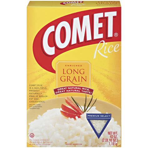 Comet Long Grain Enriched Rice 42 Oz Instacart