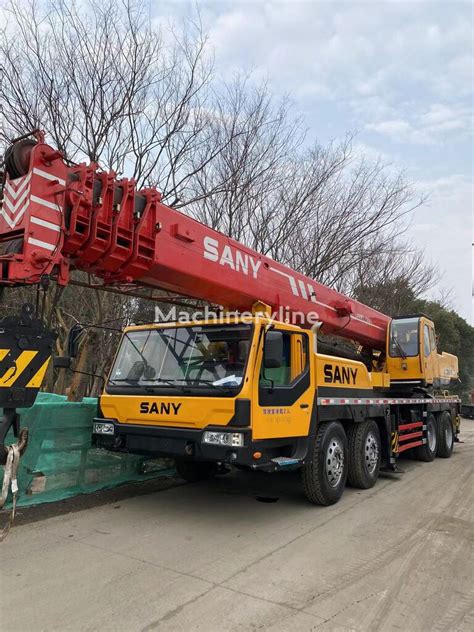 Żuraw samojezdny Sany Sany QY750 used 75 Ton hydraulic mounted mobile