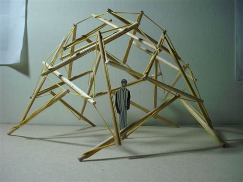 Tensegrity Dome | Modelos de arquitectura, Modelos arquitectónicos ...