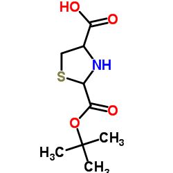 CAS 51077 16 8 N Boc R Thiazolidine 4 Carboxylic Acid Chemsrc