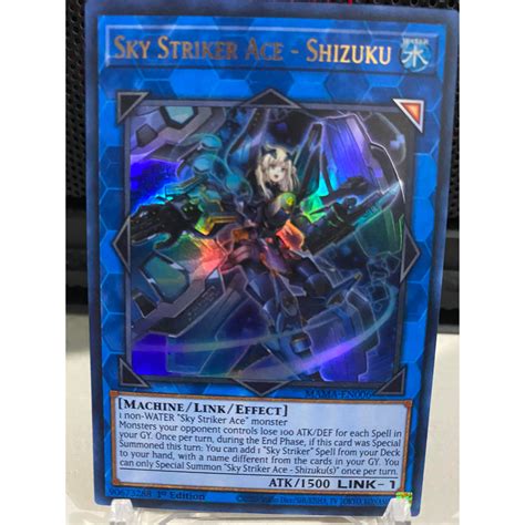 Sky Striker Ace Shizuku Mama En Ultra Rare St Edition