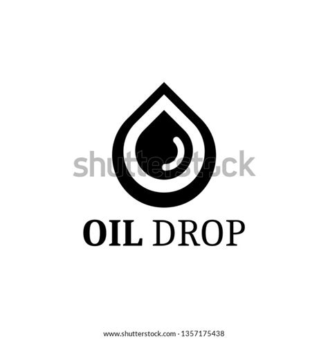 Oil Drop Logo Design Inspiration Vector Stock Vector Royalty Free