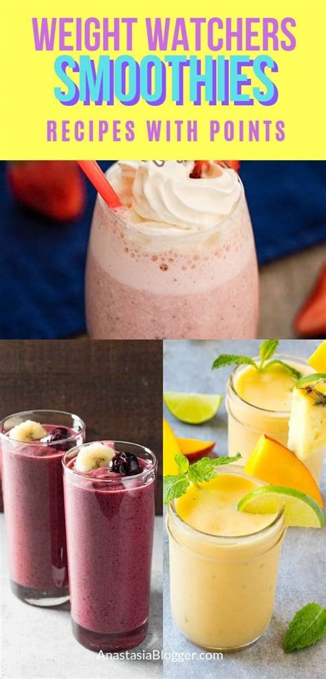16 Smoothies With Smartpoints For A Freestyle Weight Watchers Breakfast