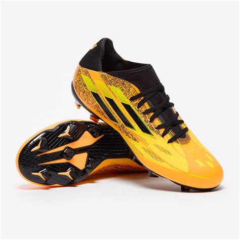 Adidas X Speedflow Messi Fg Solar Dorado Negro Amarillo Fluor