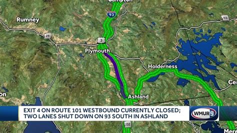 Part Of I 93 Shut Down For Several Hours In Ashland YouTube