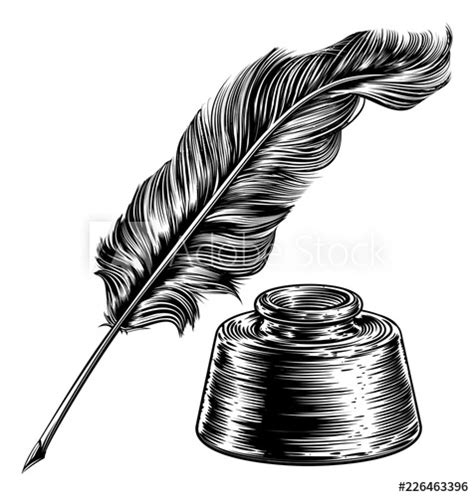 Quill And Ink Drawing At Paintingvalley Explore Collection Of