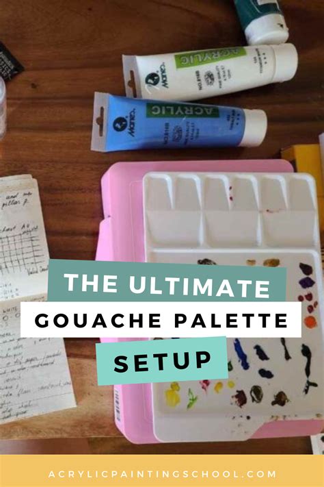 11 Best Gouache Palette Diy Ultimate Gouache Palette Setup Artofit