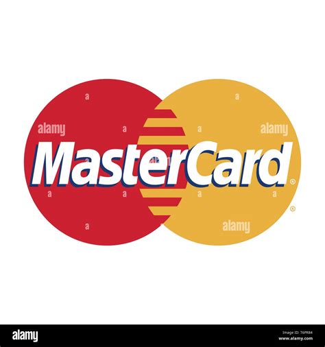 MasterCard logo, corporate identity, lettering, optional, white ...