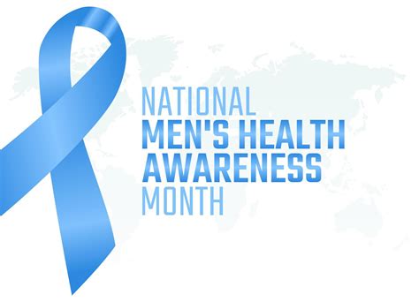 Vector Graphic Of National Mens Health Awareness Month Good For