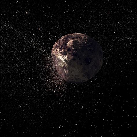 Impact On Asteroid Pallas Nasa Solar System Exploration