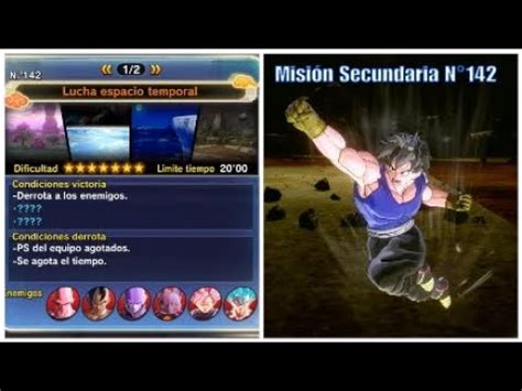 Dragon Ball Xenoverse Misi N Secundaria N Lucha Espacio Temporal