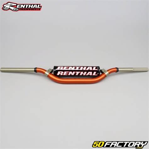 Guidon Mm Renthal Twinwall Ktm Orange Avec Mousse