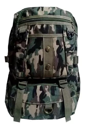 Mochila militar reforzada para acampar camuflada táctica 29 litros