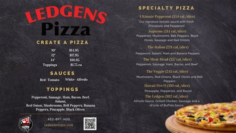 LEDGENS PIZZA FAUDREE 4101 Medical Park Dr Odessa Texas Beer