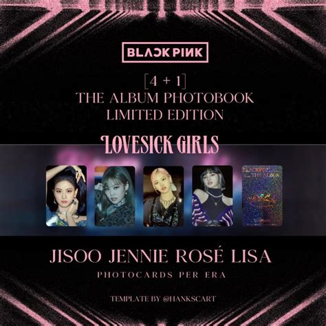 Wts Lisa Blackpink The Album Limited Edition Photobook