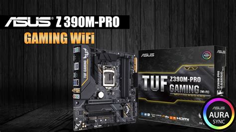 Asus TUF Z390-M Pro Gaming WiFi Motherboard Unboxing සිංහලෙන් - YouTube