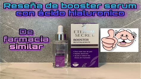 ReseÑa De Serum Booster De Eternal Secret Con Acido Hialuronico ¿lo Recomiendo O No Youtube