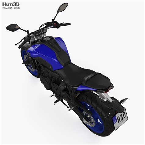 Yamaha Mt 07 2022 Modelo 3d Vehículos On 3dmodels
