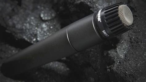 How The Shure Sm Became An Industry Standard Microphone From