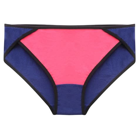 Buy Cotton Low Waist Colour Block Bikini Panty Online India Best Prices Cod Clovia Pn P