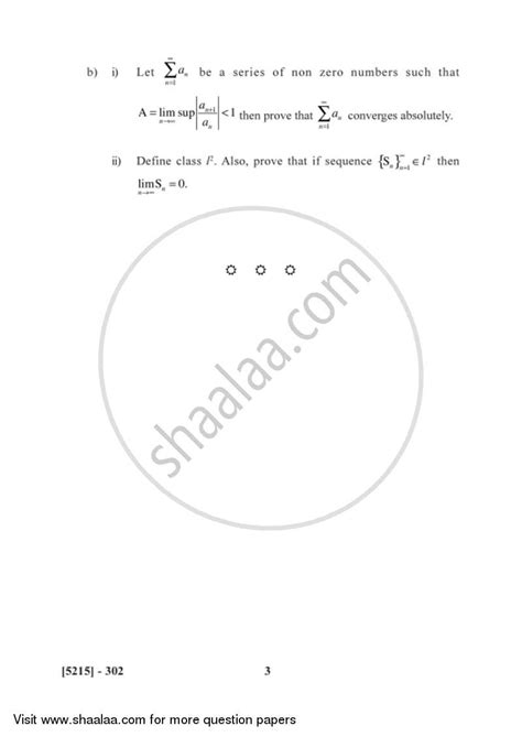 Real Analysis 1 2017 2018 Bsc Mathematics Semester 5 Tybsc 2013