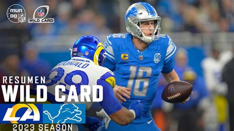 Highlights Rams Vs. Lions | Wild Card