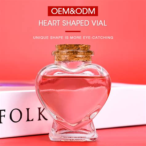 Heart Shape Glass Bottle For Wedding Decoration Diy T Home Party 70ml Heart Shaped Glass Jar