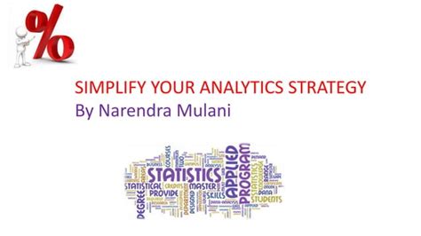 Simplify You Analytics Strategy Ppt