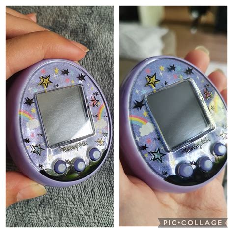 Update on the scratched Tamagotchi ON: PolyWatch worked wonders! : r ...