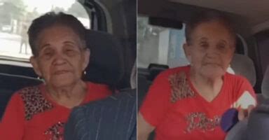 La Reacci N De Una Abuelita Al Enterarse Que Su Hijo La Mand Para Un