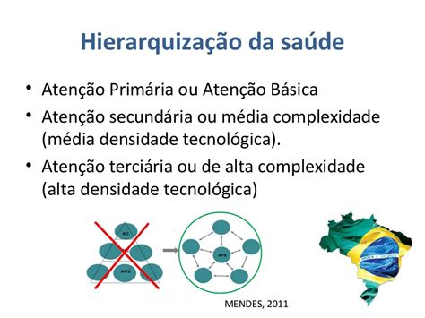 Estrutura Organizacional Dos Serviços De Saúde Redes De Atenção à S…