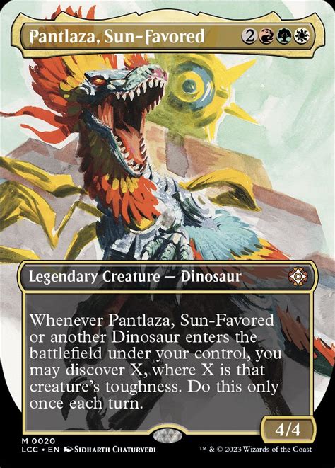 Pantlaza Sun Favored The Lost Caverns Of Ixalan Commander Decks