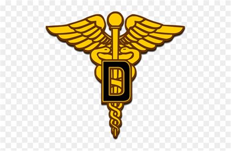 Dental Corps Caduceus Symbol Army Medical Branch Insignia Free