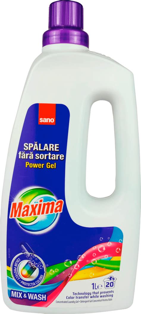 sano Maxima Гел за пране MIX WASH 1 L Пазарувай трайно изгодно онлайн