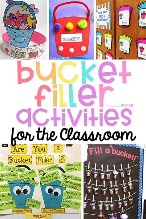 Bucket Filler Activities Stellar Ways To Encourage Kindness Proud To